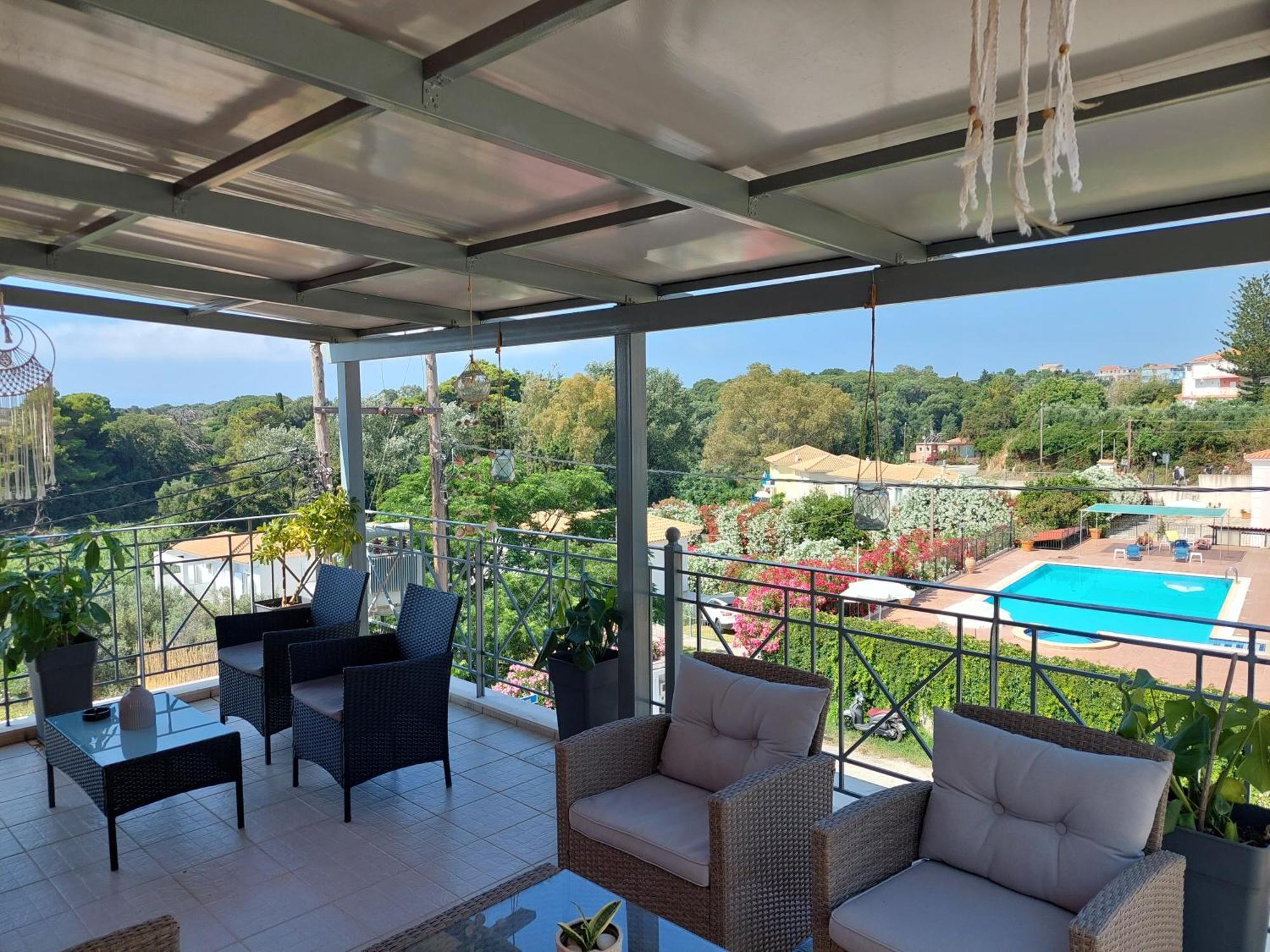 Nikkos Apartments Skala  Экстерьер фото